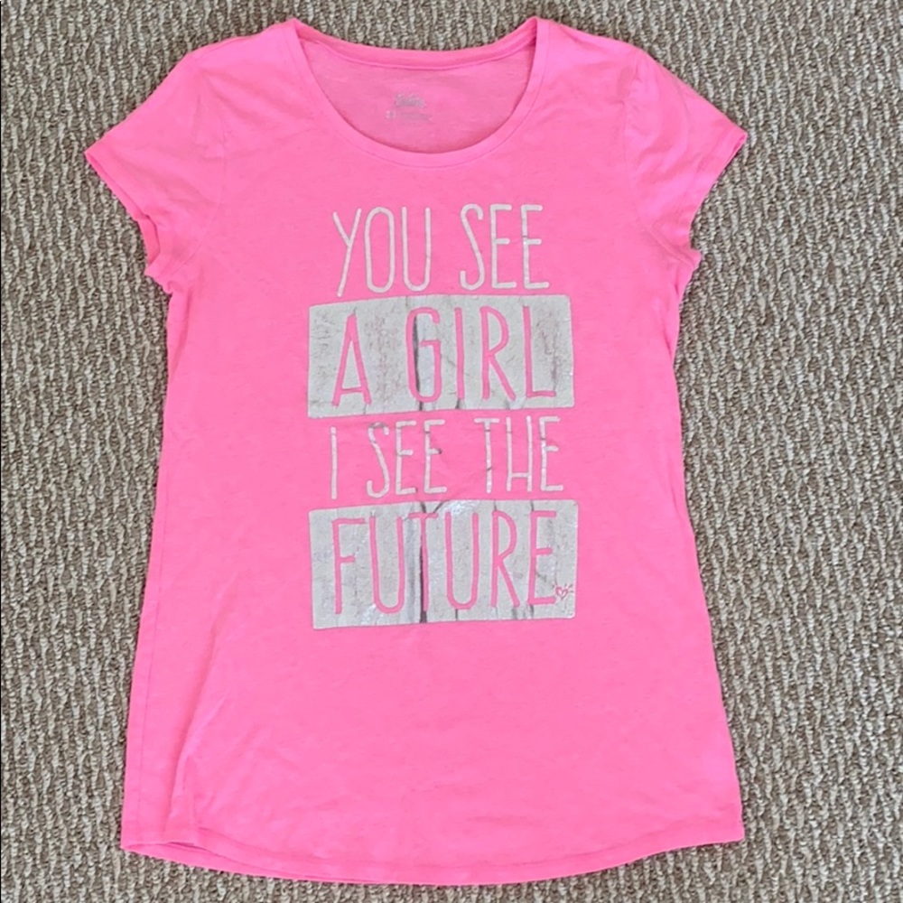 Justice You See a Girl I See the Future Shirt